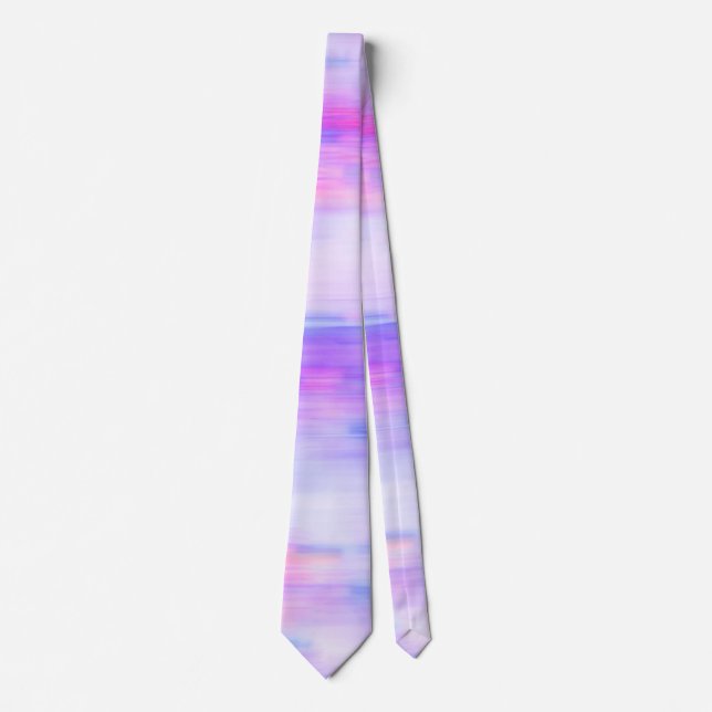 Bright coloured stain abstract pattern tie (Front)