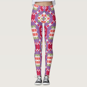 Bright Colourful Abstract Leggings