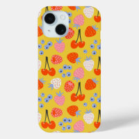 Bright Colourful Berry Fruit Pattern