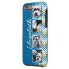 Bright Colourful Chevrons Film Strip Photo Collage