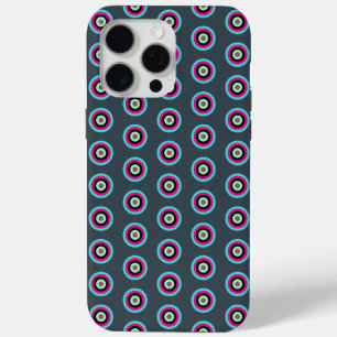Bright Colourful Circles Case for iPhone 15 Pro Ma