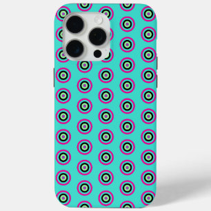 Bright Colourful Circles Case for iPhone 15 Pro Ma