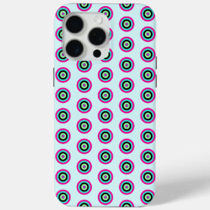 Bright Colourful Circles Case for iPhone 15 Pro Ma