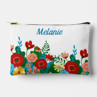 Bright Colourful Floral Bouquet Personalised