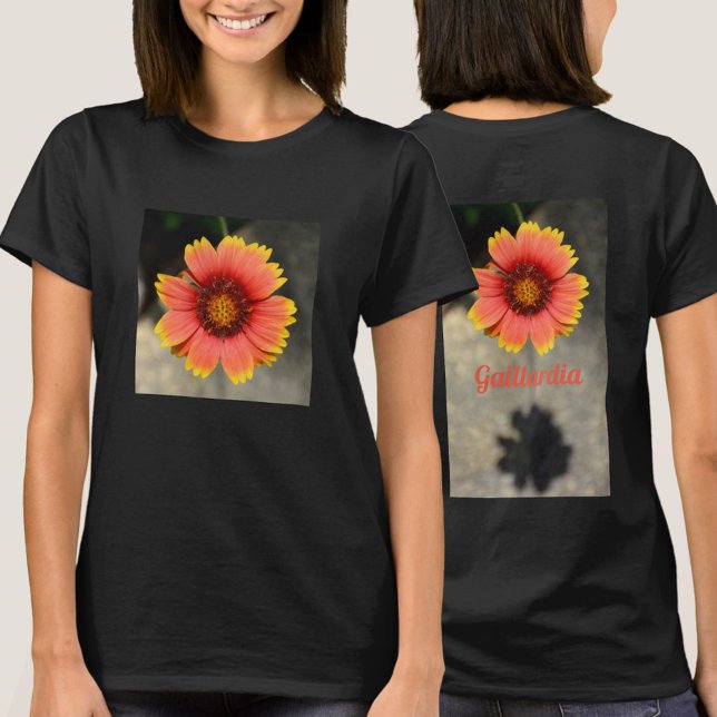 Bright Colourful Gaillardia Flower T-Shirt (Creator Uploaded)