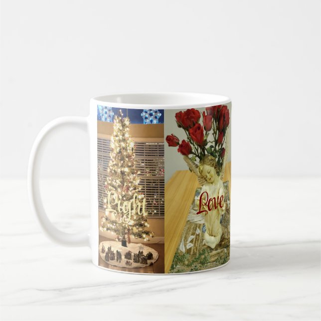 Bright & Colourful, Jesus, Love, Joy & Light, Mug (Left)