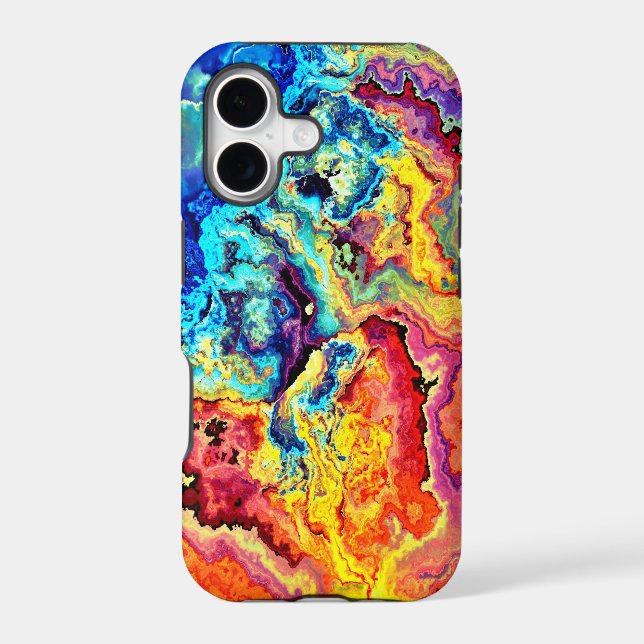 Bright colourful marble  (Back)