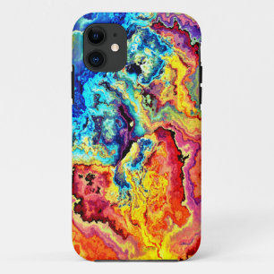 Bright colourful marble Case-Mate iPhone case