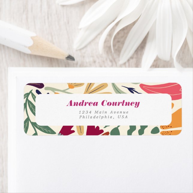 Bright Colourful Mismatch Floral Bridal Shower Lab (Insitu)