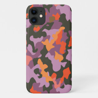 Bright Colourful Multicolored Camo Pattern Case-Mate iPhone Case