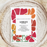 Bright & Colourful Nouveau Floral Bridal Shower