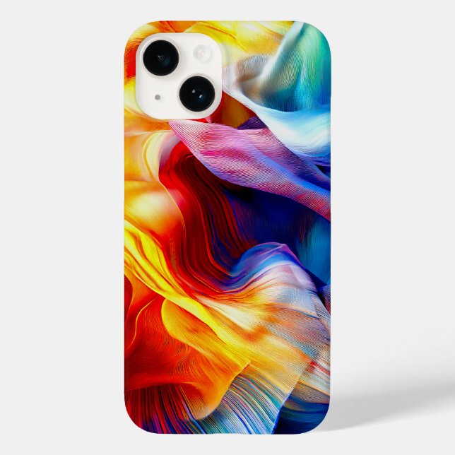 Bright Colourful Pattern Case-Mate iPhone Case (Back)