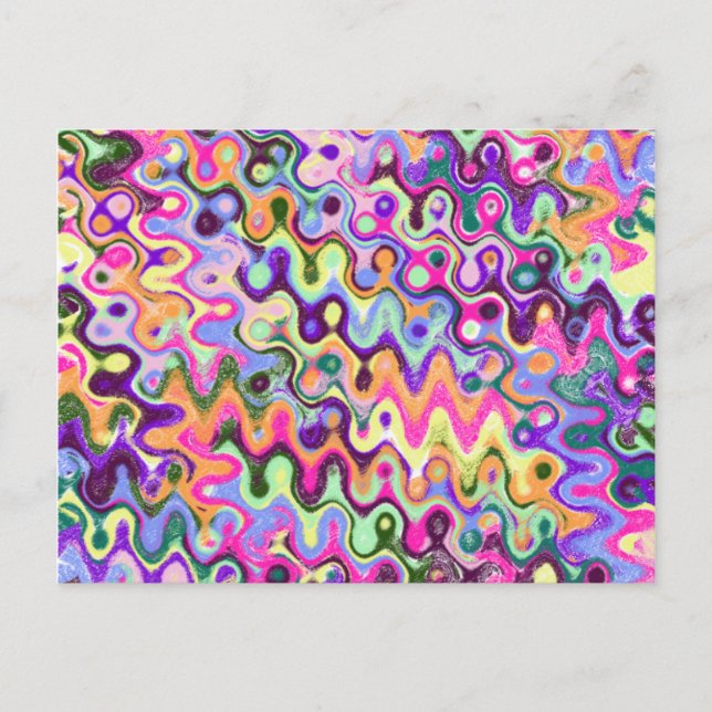 Bright Colourful Postcard (Front)