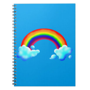 Bright & Colourful Rainbow Notebook