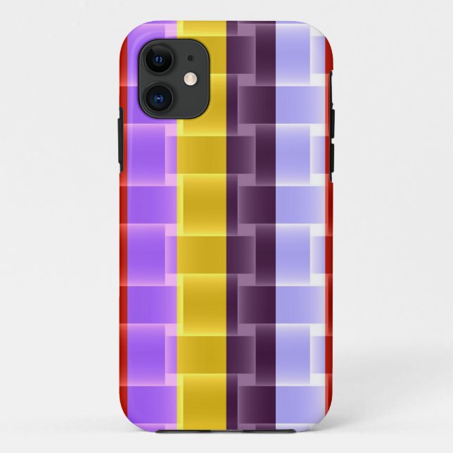 Bright colourful stripes background Case-Mate iPhone case (Back)