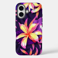Bright Colourful Tropical Flowers