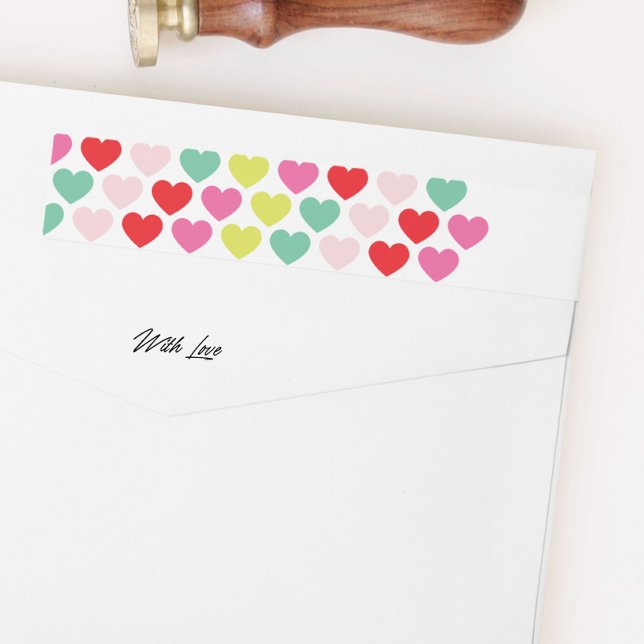 bright colourful wishes | christmas holiday wrap around label (Creator Uploaded)