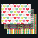 bright colourful wishes | christmas holiday wrapping paper sheet<br><div class="desc">bright colourful wishes | christmas holiday _____________________________ ***this design is part of a christmas holiday collection*** Introducing my Modern Simple Zazzle Christmas Collection, where bright and colourful wishes come to life! Embrace the holiday spirit with our eye-catching design that centres around the theme of joy, happiness, and love. The main...</div>