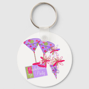 Bright Colours Bachelorette Party Key Ring