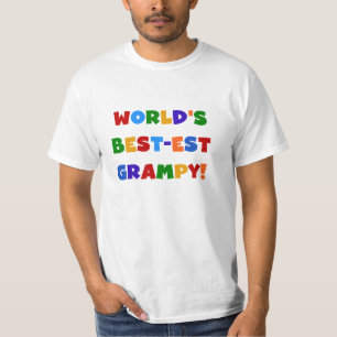 Bright Colours Best-est Grampy T-shirts and Gifts