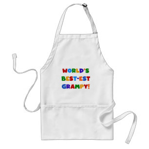 Bright Colours Best-est Grampy T-shirts and Gifts Standard Apron