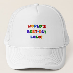 Bright Colours Best-est Lolo T-shirts and Gifts Trucker Hat