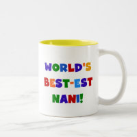 Bright Colours Best-est Nani T-shirts and Gifts