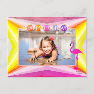 Bright Colours with Pelican Holiday Postcard