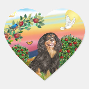 Bright Country - Cavalier (BT-R) Heart Sticker