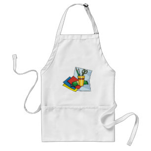 Bright Craft Supplies Colorful Art Tools Standard Apron