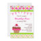 Bright Cupcake Invitations - First Birthday Party