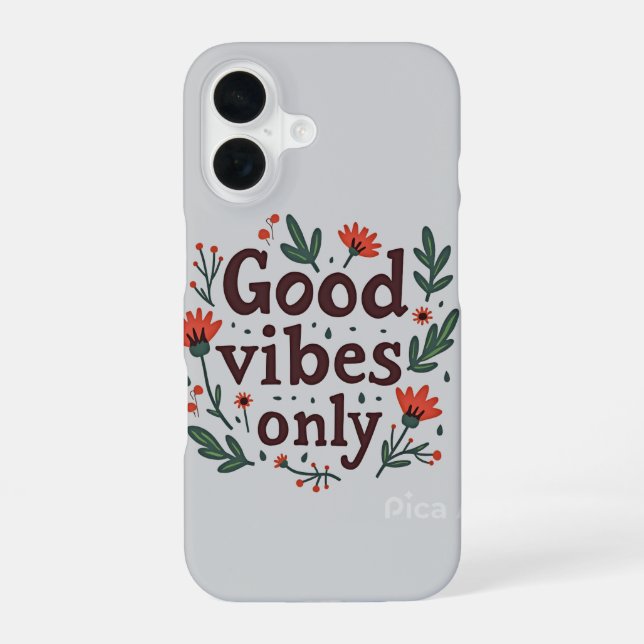Bright design  iPhone 16 case (Back)