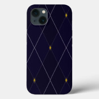 Bright Diamond Navy Argyle Tough Xtreme