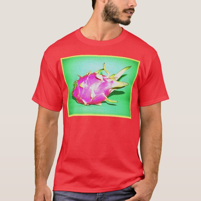 "Bright Dragon Fruit" Cute Photo. Buy Now T-Shirt (Front)