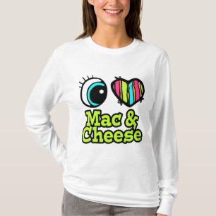 Bright Eye Heart I Love Mac and Cheese T-Shirt