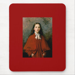 Bright Eyes by Sir John Everett Millais Mouse Pad