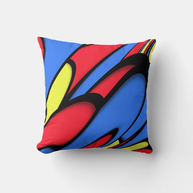 Bright  Festive Colours Cushion (Front)