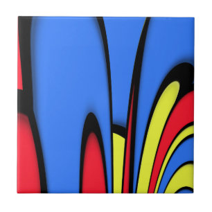 Bright  Festive Colours Tile