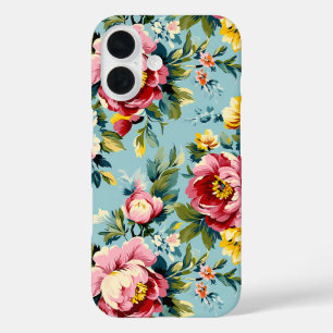 Bright Floral  iPhone 16 Case