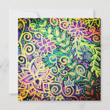 Bright floral design