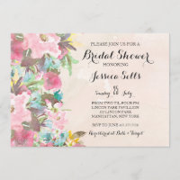 Bright Floral Invitation