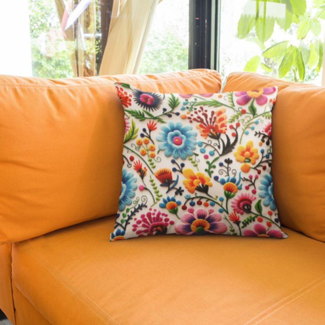 Bright Florals  Cushion (Creator Uploaded)