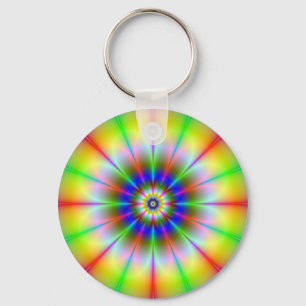 Bright Flower Key Chain