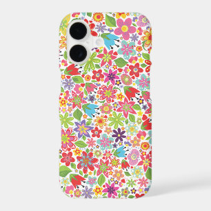 Bright Flowers Pattern iPhone 7 Case