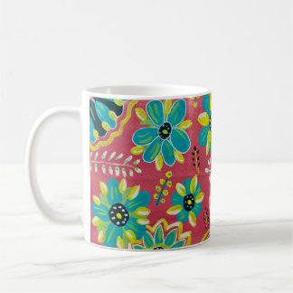 Bright Flowers Summer Mug