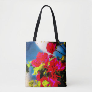 Bright Flowers Tote Bag