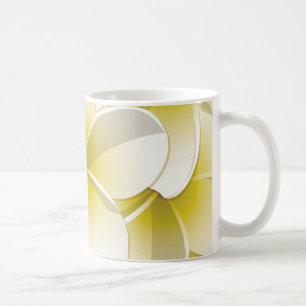 Bright Frangipani/ Plumeria flowers Coffee Mug