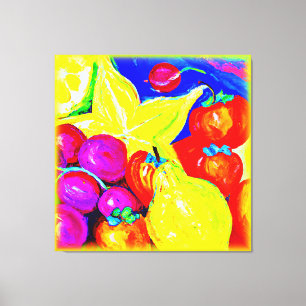 Bright Fruits and Stellar Skies. Buy Now Canvas Print