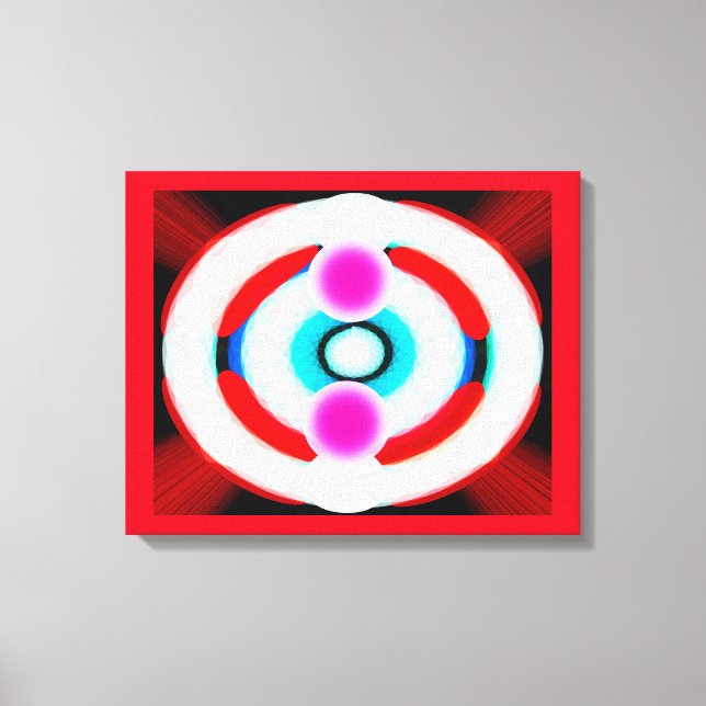 Bright future art canvas print (Front)