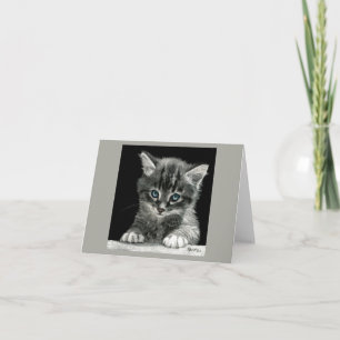 "Bright Future" Kitten Card